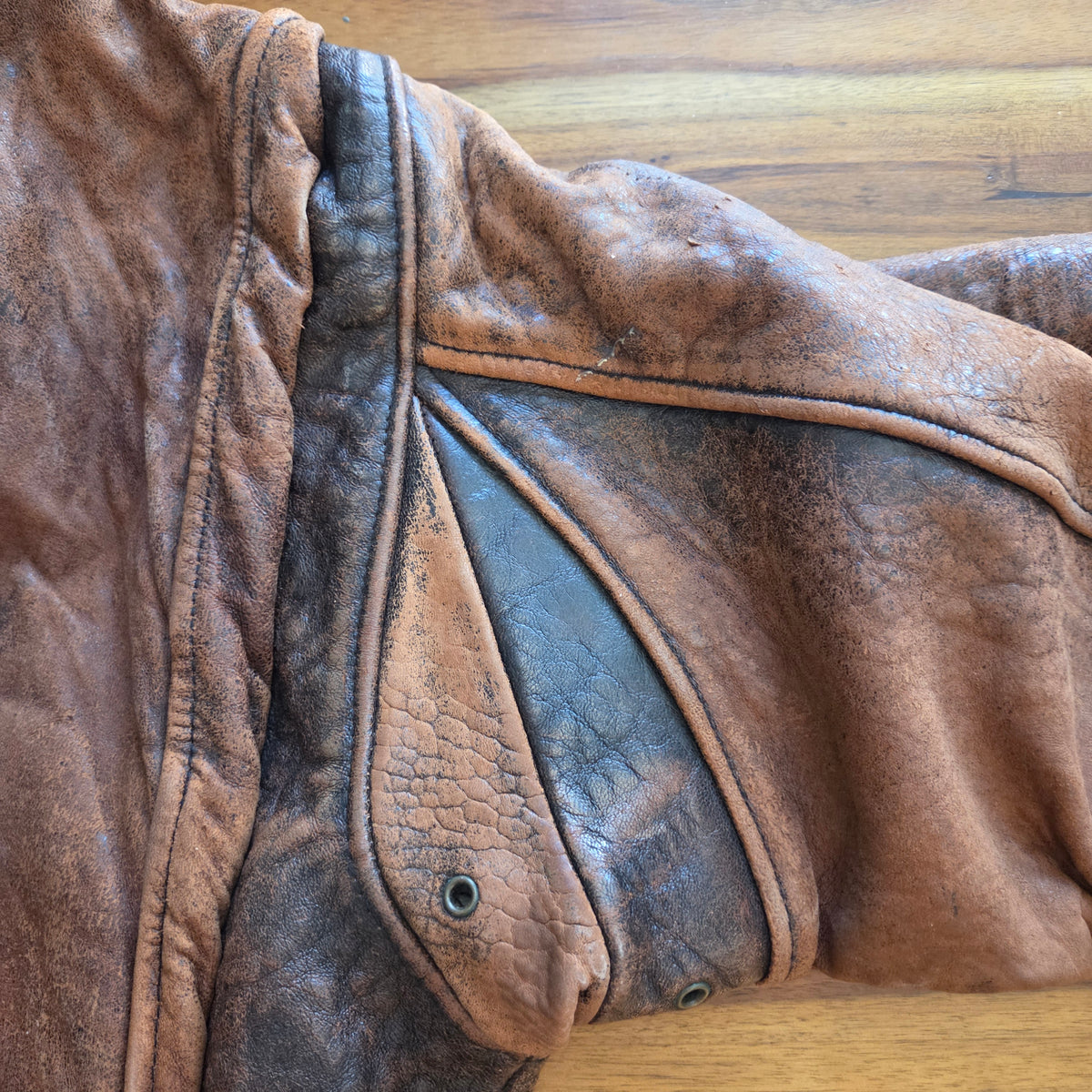 US Navy Leather Jacket Type G-1 Spec 7823 Brown Heavy