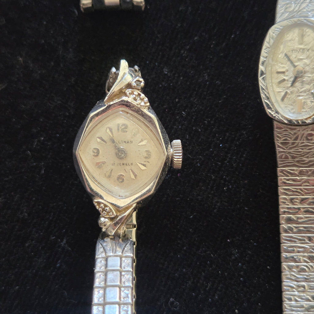 Ladies Vintage Timex & Lorus Watches Lot of 6 – Quartz, Manual Wind, Parts/Repair
