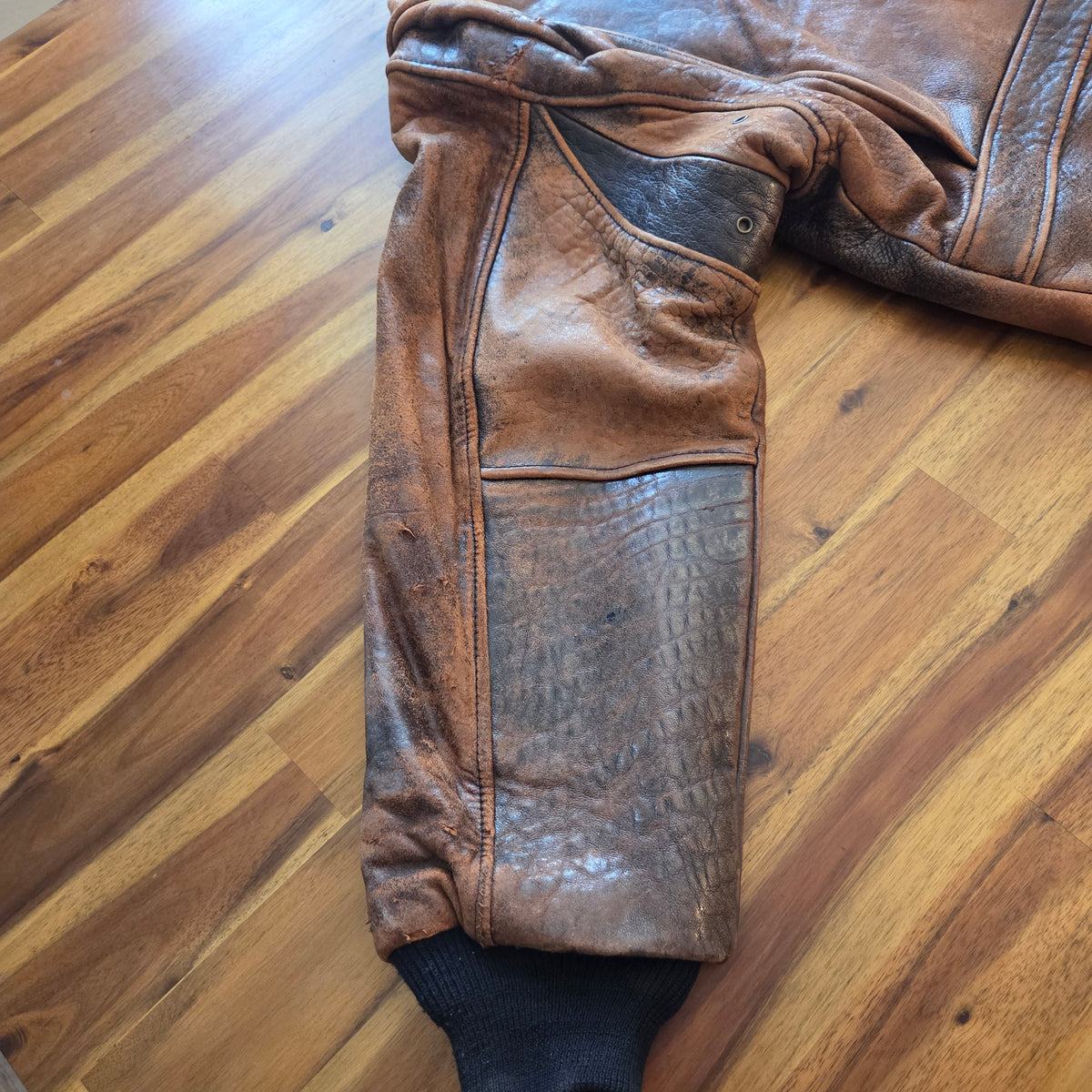 US Navy Leather Jacket Type G-1 Spec 7823 Brown Heavy