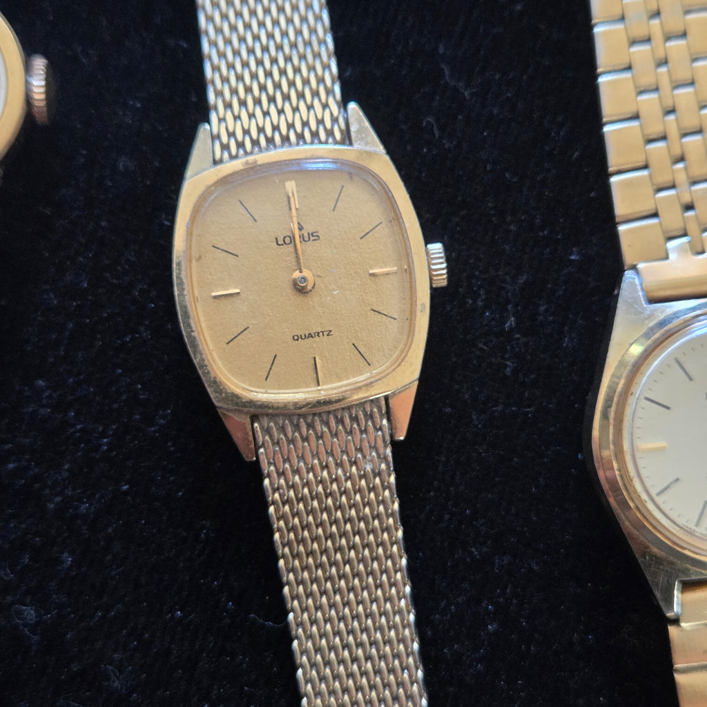 Ladies Vintage Timex & Lorus Watches Lot of 6 – Quartz, Manual Wind, Parts/Repair